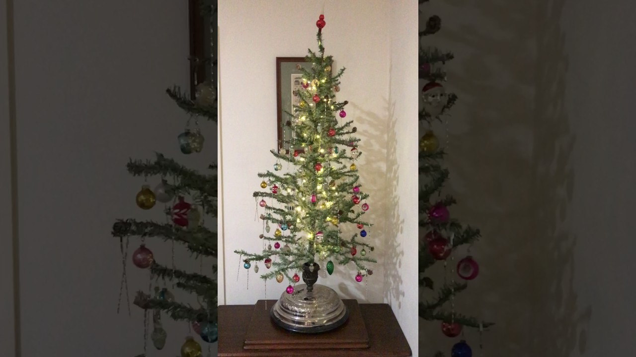 Antique German Musical Christmas Tree stand YouTube