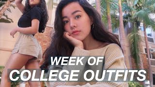 week of COLLEGE OUTFITS (ft. princess polly)