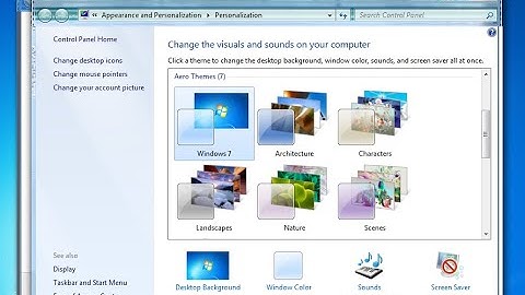Problem Fixed personalization panel in windows 7 in Pashto