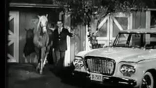 Vintage Commercial - 1960 Studebaker Lark with talking horse