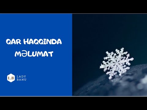 Qar haqqında maraqlı faktlar❄️