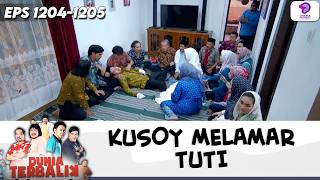 Download lagu SEMUA PADA PANIK! KUSOY PINGSAN SAAT MELAMAR TUTI !! | DUNIA TERBALIK | EPS.1204-1205 (5/7)