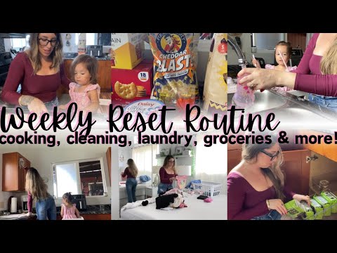 WEEKLY RESET ROUTINE | SUNDAY RESET ROUTINE | SHEA LAWRENCE ...