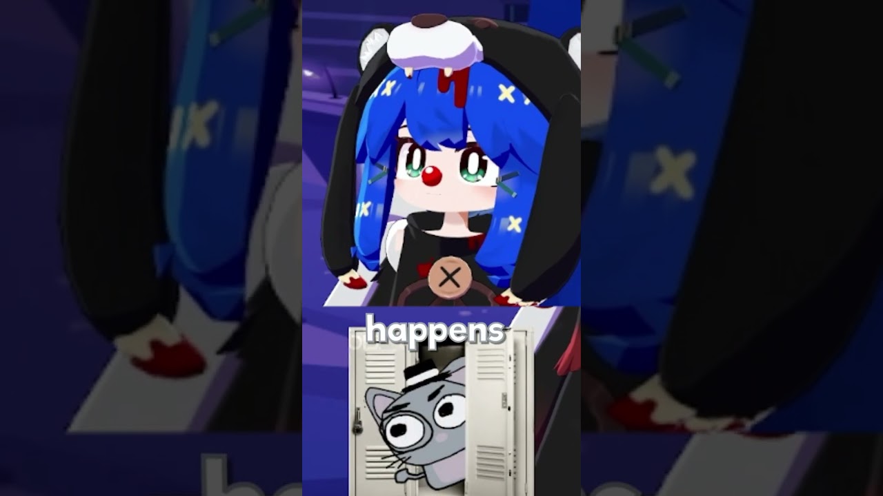 Bibeo has some wise words #funny #shortsfeed #vtuber #clown #scary #twitch #shorts