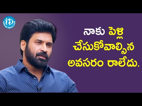 Reasons For Me Never Getting Married - Actor Subbaraju || Celebrity Buzz with iDream