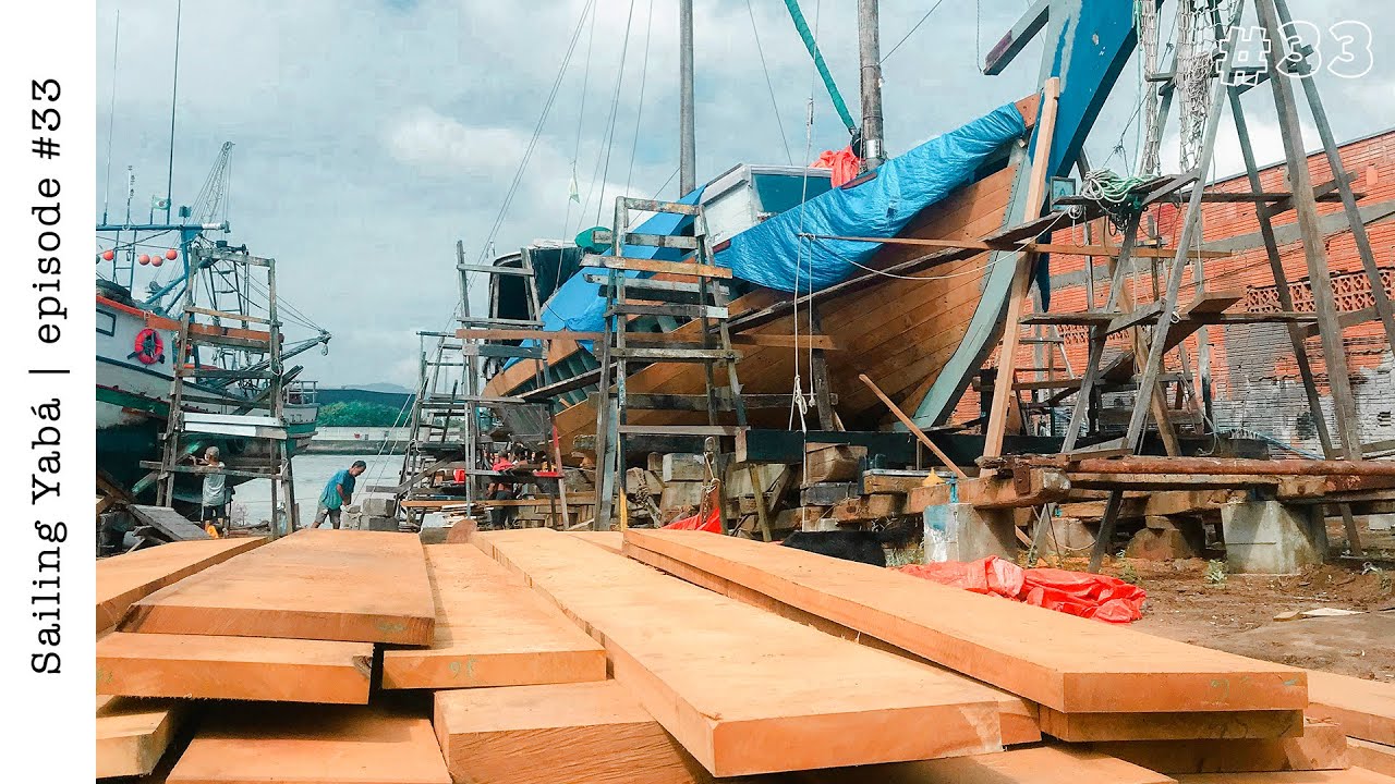Rebuilding our wooden boat: Almost done planking! — Sailing Yabá #33