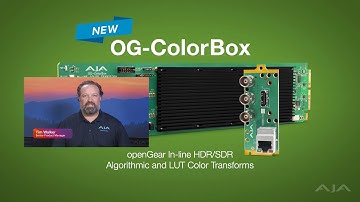 Introducing the OG-ColorBox - designed for sophisticated and reliable color management.