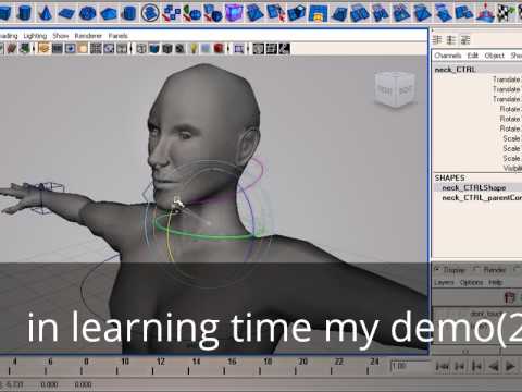 my first Rigging Biped work(2009)...