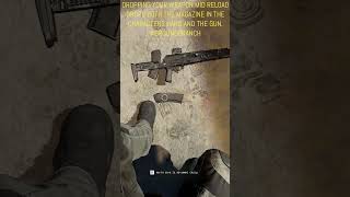 Cool 'attention to detail' while reloading a GUN in Ground Branch