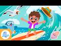 VOCABULARIO de VERANO para niños ☀️🏖️ Ropa, playa y transportes de agua