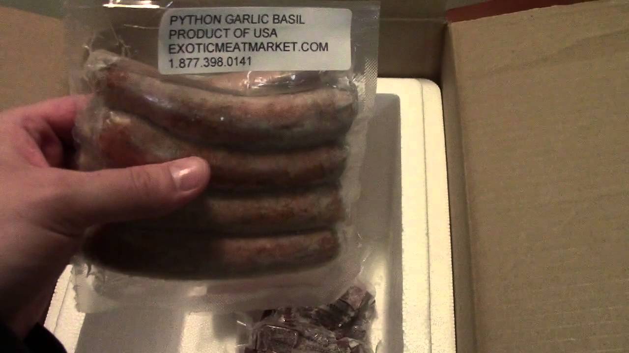 Dave's Exotic Foods - Unboxing: Otter, Beaver, Python, Rabbit Meat