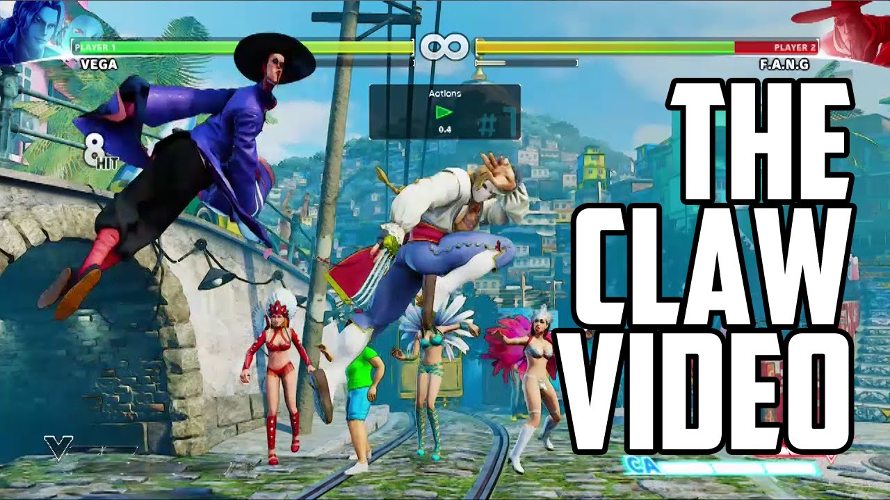 What even is this insane and high-damaging Vega combo in Street