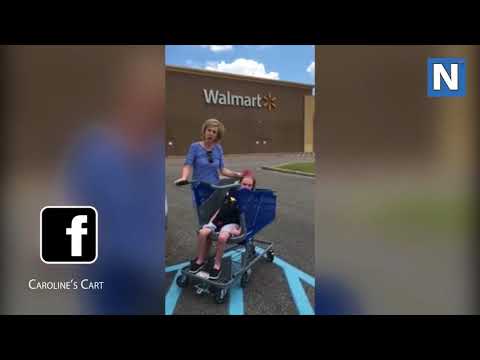 Video: How a shopping trolley invented by mom helps both children and seniors