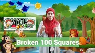 MATH - Broken 100 squares || Grade 2 || GIIS