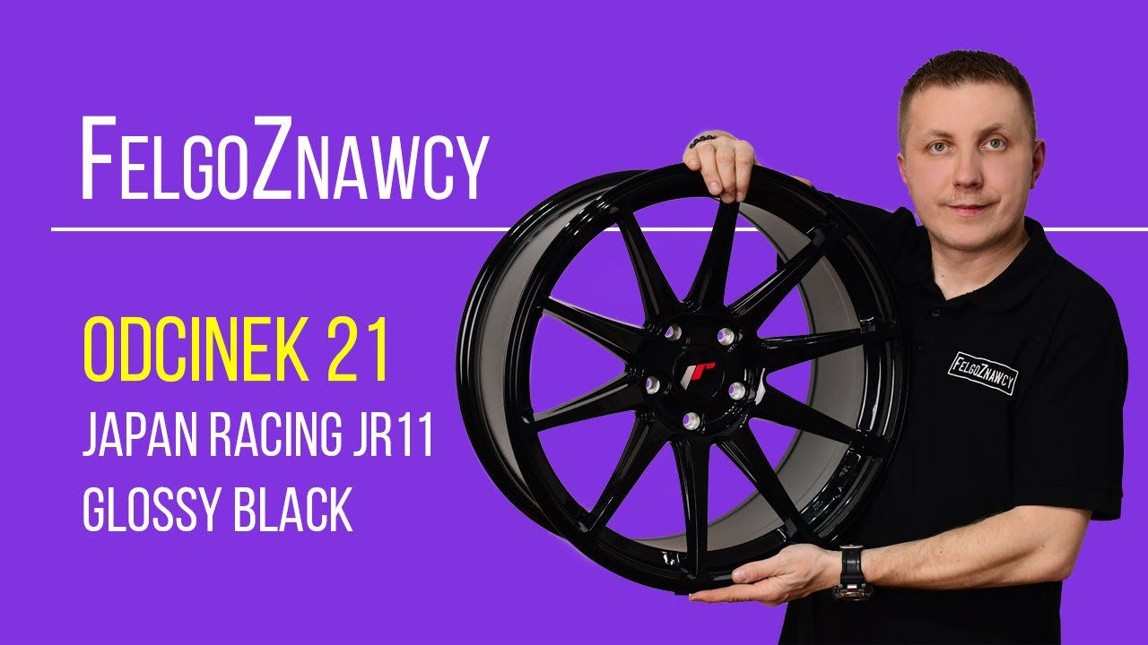 FelgoZnawcy #21 - Felga JR-Wheels JR11 19X8,5 ET25 + 9,5 ET25 5x120 Glossy black