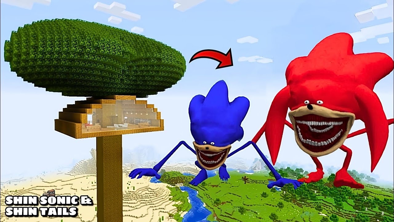 i Found Scariest SHIN SONIC 😱 in Minecraft | Minecraft Horror | Gameplay |