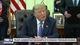 War in Iran: Trump administration ramps up economic pressure
