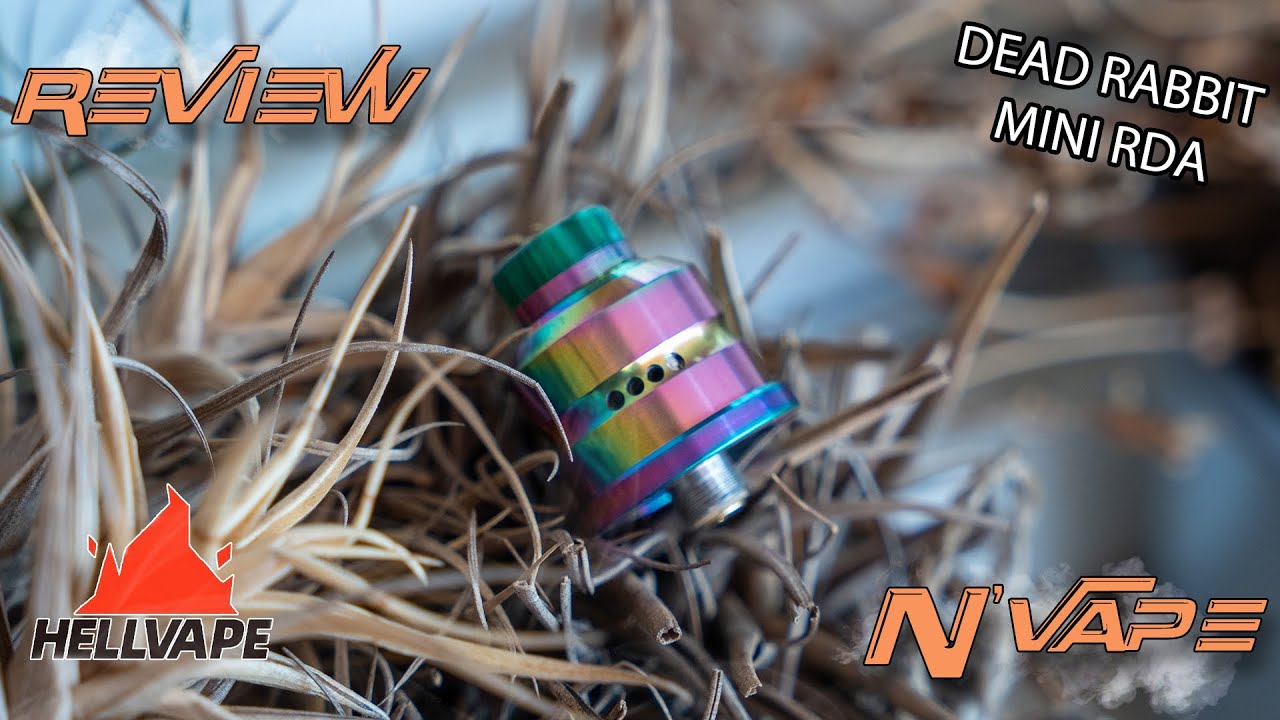 [hellvape] dead rabbit mini RDA [Review Fr] - YouTube