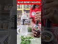 Blue Berry Mojito Drink Making #shorts