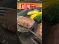 妻温泉で食べた、都萬牛ステーキ。柔らかくて最高に楽しかった。 #shorts #モンキー125 #バイクツーリング #ステーキ #西都市