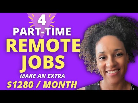 4 REMOTE JOBS PART TIME OR FULL TIME TRAINING PROVIDED | Work From Home & Make Extra Money From Home
