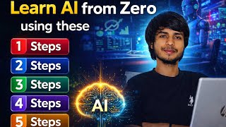 Learn AI From Zero in 5 Simple Steps (Beginner to Pro Guide) 🚀 screenshot 2