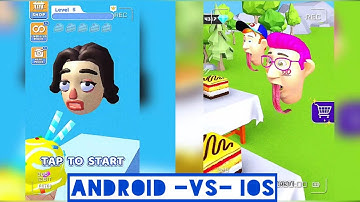 Lick Runner vs Licking Run | iOS vs Android | Game Compare | Gameplay Walkthrough