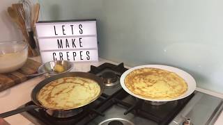 How To Make, Cook and Eat French Crepes ( Full tutorial)