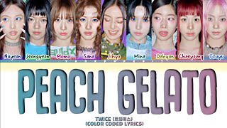 Twice Peach Gelato S color Coded S