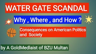 Watergate Scandal in USA-Richard Nixon Administration, Why it is called Watergate 