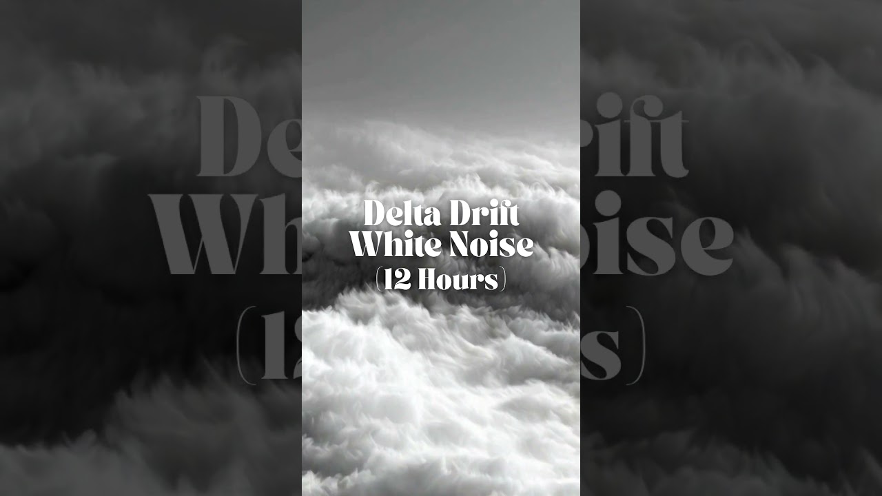 🤍 White noise with a gentle delta drift—clean, steady calm for sleep 🌊😴 #sleepspray