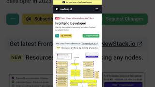 Developer Roadmap https://roadmap.sh #path #guides