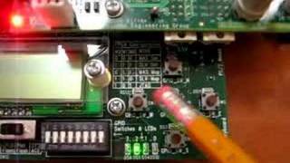 Using NISC Technology to control LEDs on Xilinx board