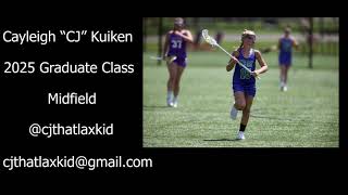 Lacrosse Highlights - Cayleigh \