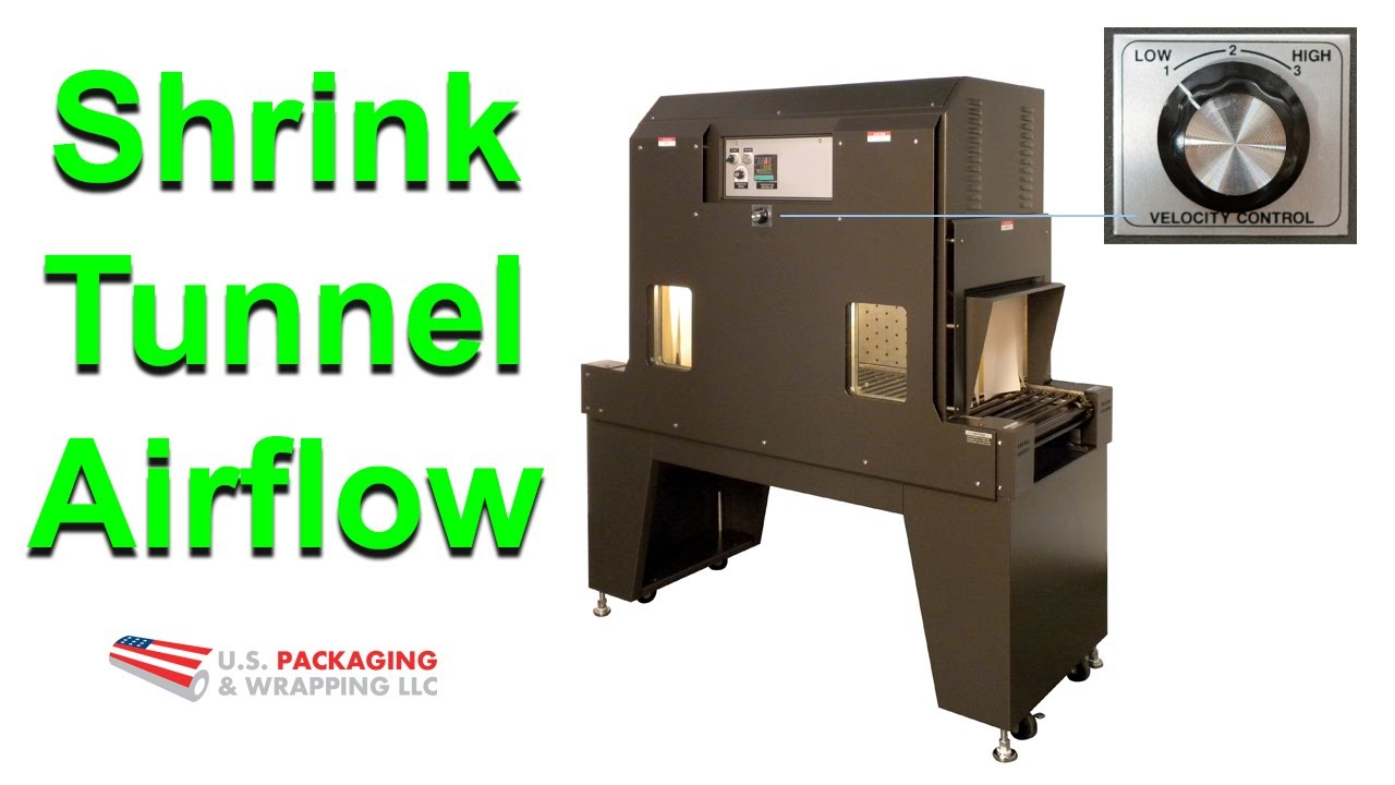 Shrink Tunnel Airflow - YouTube