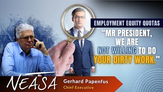 Employment Equity Quotas Mr President, Employers Will Not Do Your Dirty Work.