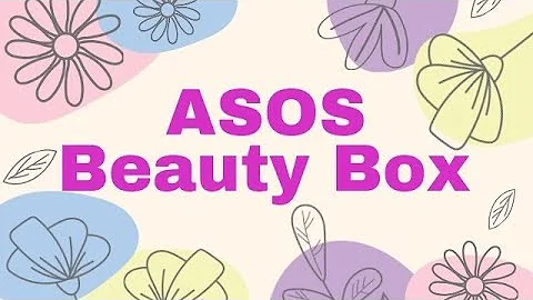 asos £12 beauty box /spring clean your makeup Routine Edit 22