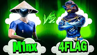 4FLAG🇳🇵Vs M1NX🇧🇩 | Cleanest Fight Ever🍷1vs1