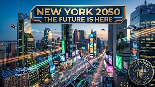 New York 2050: The Future of America's Megacity! (Cinematic AI Tour)