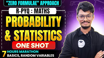 🔥GATE R-PYQ Engineering Mathematics Probability & Statistics || ONE SHOT || PrepFusion