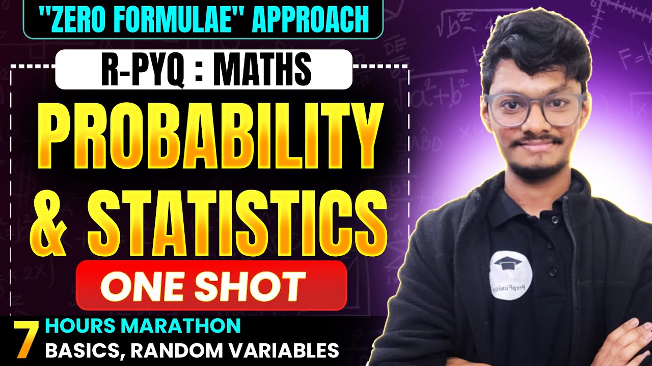 🔥GATE R-PYQ Engineering Mathematics Probability & Statistics || ONE ...