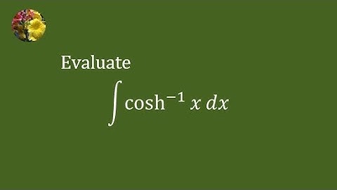 2017 MIT Integration Bee, qualifying test question # 7 (Mis-1163)