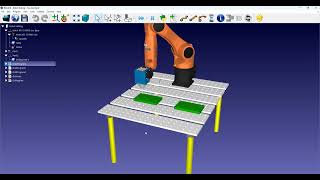 RoboDK Robot Drilling duplicate part   KUKA