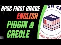 PIDGIN AND CREOLE | RPSC First Grade ENGLISH | Variety of Languages | PIDGIN | CREOLE | Paper2
