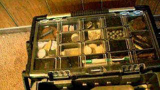 Muzzleloader shooting box.
