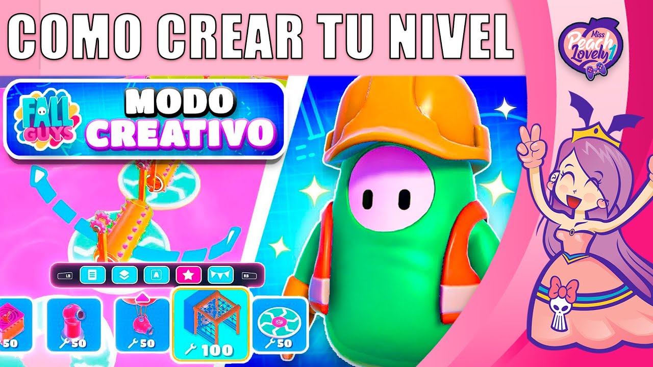 TUTORIAL FALL GUYS PARA CREAR NIVELES - TEMPORADA 4 - YouTube