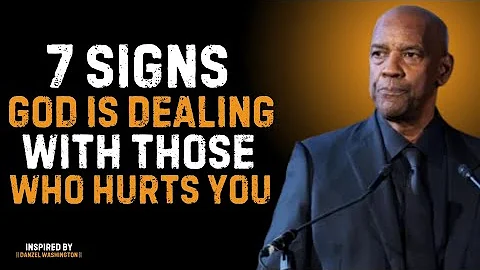 7 Signs God Is Dealing With Those Who Hurt You 🙏 | Denzel Washington Motivation 🎤 ||