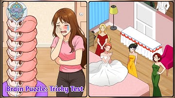 Brain Puzzle Tricky Test Level 29: Help The Bride Block The Door !Gameplay Solution