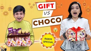 GIFT vs CHOCOLATE | Rakhi Special Video | Festival Celebration | Aayu and Pihu Show screenshot 3