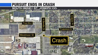 Investigation underway after police chase ends in multi-car crash